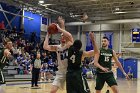 MBBall vs Babson  Wheaton College Men's Basketball vs Babson College. - Photo By: KEITH NORDSTROM : Wheaton, basketball, Babson